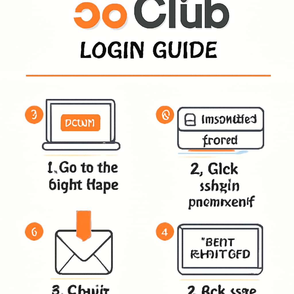 Diagram explaining the password reset process for 55 Club.