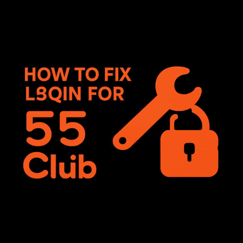 An icon symbolizing assistance with 55 Club login.
